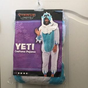 Nip Spooktacular Creations Yeti Onesie Costume Pajamas (XL)